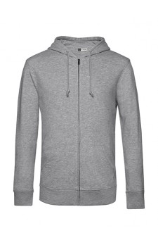 Hooded sweat jacket full zip heren /unisex (geschikt voor digitale druk van uw ontwerp via de design tool)